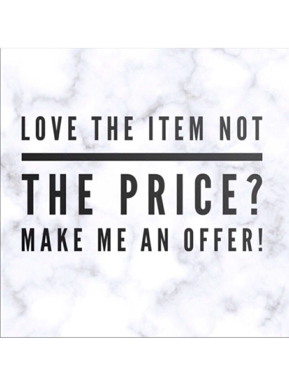 I love offers!